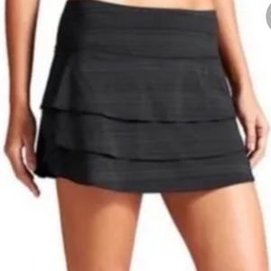 Athleta Black Swagger Skort, Medium